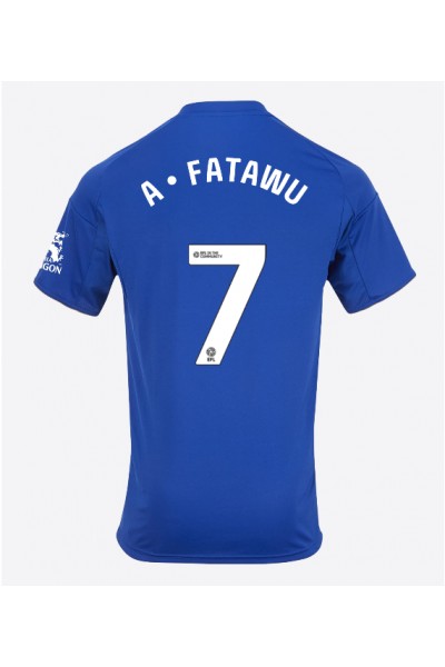 Leicester City Issahaku Fatawu #7 Jalkapallovaatteet Kotipaita 2025-26 Lyhythihainen Leicester City Issahaku Fatawu #7 Jalkapallovaatteet Kotipaita 2025-26 Lyhythihainen